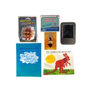 Kids Puzzle & Book Gift Set – Brain Teasers, Games, and Books for Ages 6+